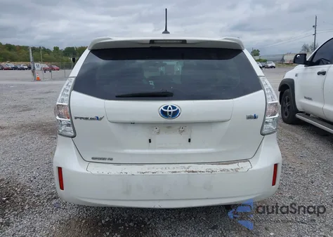 2012 Toyota Prius V Three from USA, damaged, VIN JTDZN3EU7C3101853